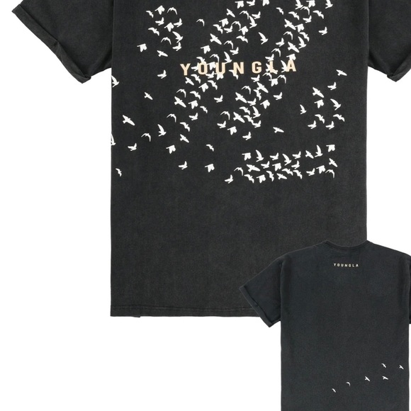 BRAND NEW YOUNG LA 452 THE FLOCK TEES - Picture 10 of 15